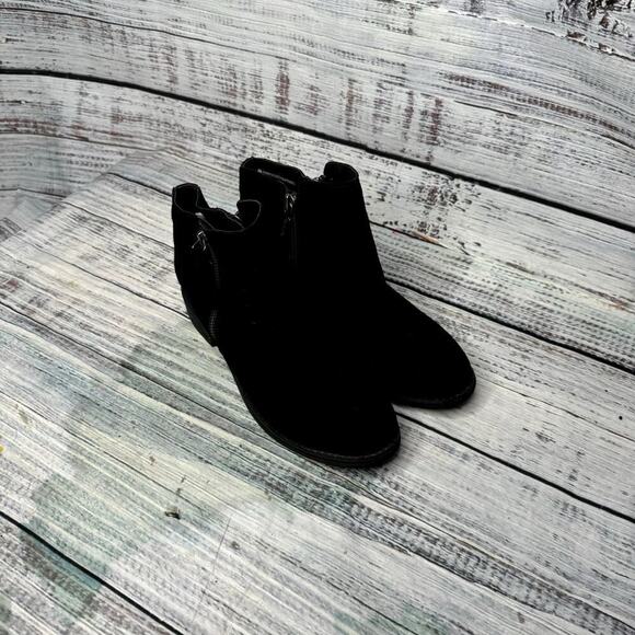 Blondo Women's Liam Waterproof Ankle Boot Black Suede 7.5 - Picture 3 of 5